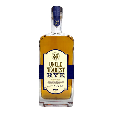 Uncle Nearest Straight Rye Whisky - 750ML