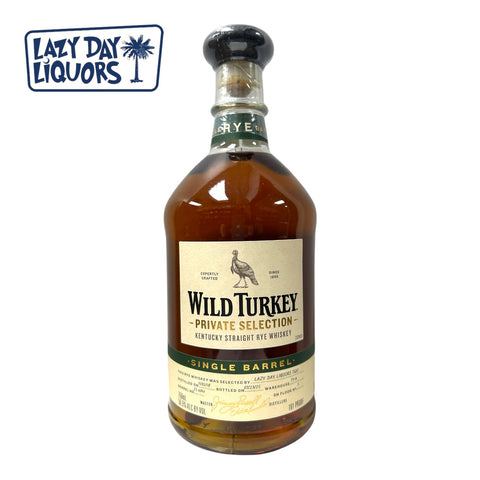 Wild Turkey Single Barrel Rye 101 Store Pick 79 2025 - 750ML